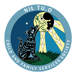NIȽ TU,O Child and Family Services Society Logo
