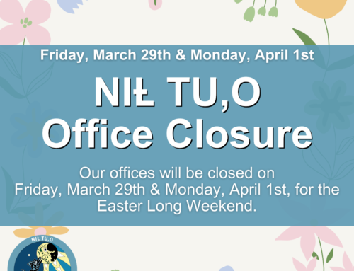 NIȽ TU,O Office Closure for Easter Long Weekend